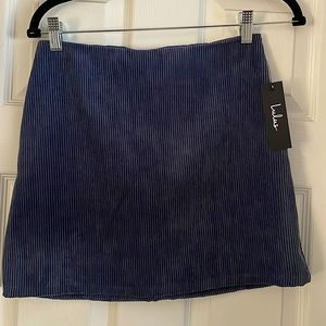 Lulus corduroy mini skirt